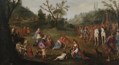 The Encounter of Alexander the Great with the Family of Darius III after the Defeat at the Battle of Issus by Esaias van de Velde